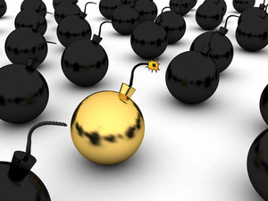 Golden Bomb Royalty-Free Stock Illustration SBI-300274018 - Storyblocks