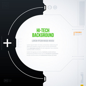 Hi-tech Vector Template. Eps10 Royalty-Free Stock Vector SBI-300793697 ...