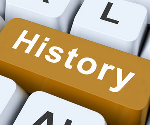 History Key Means Past Or Old Days Royalty-Free Stock Illustration SBI ...