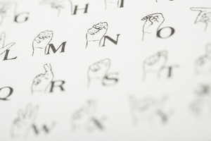 Sign language book Royalty-Free Stock Photo SBI-301044106 - Storyblocks