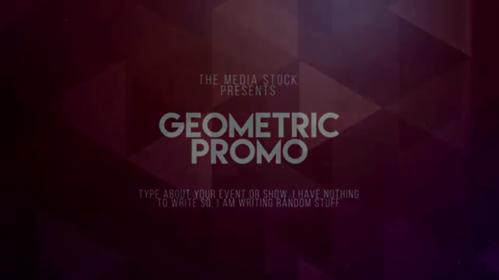 Geometric Promo Premiere Pro Template SBV-338780429 - Storyblocks