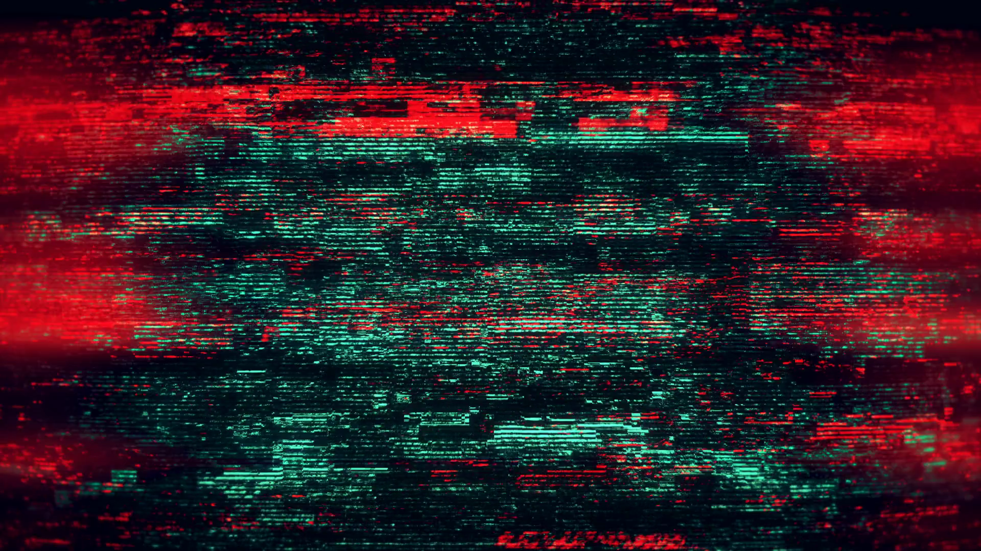 Glitchy Digital Abstract Background With Red Stock Motion Graphics SBV ...
