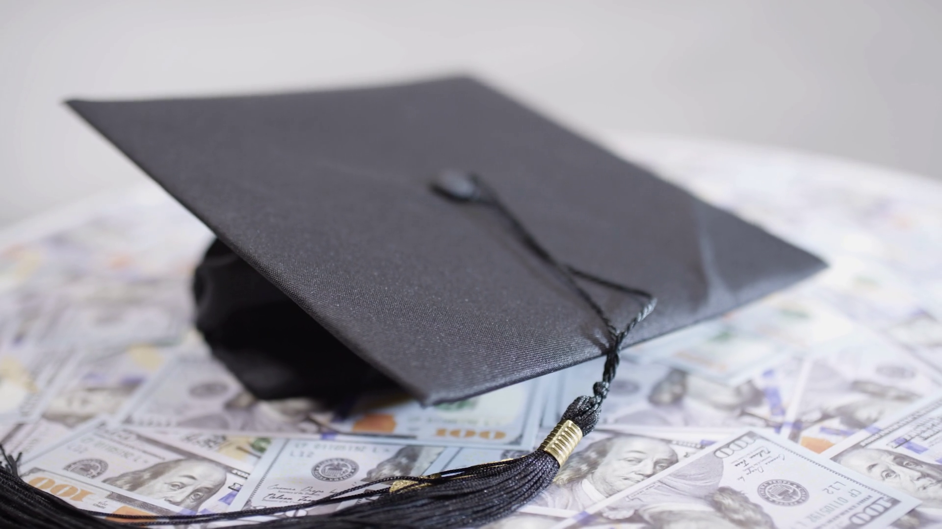 American Education Graduation Cap Spinning Stock Footage SBV-347719266 ...