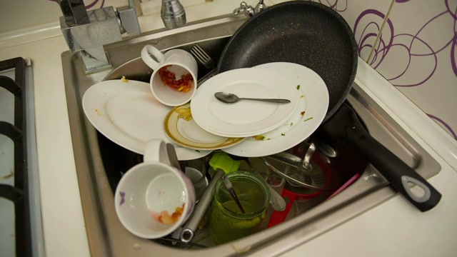 Falling Pots And Pans Stock Footage: Royalty-Free Video Clips - Storyblocks