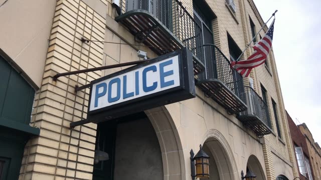 Police Sign Stock Footage: Royalty-Free Video Clips - Storyblocks