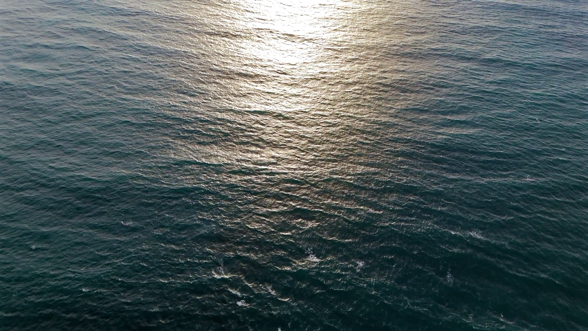Aerial Of Sea Water Background Sun Glare Stock Footage SBV-351899756 ...
