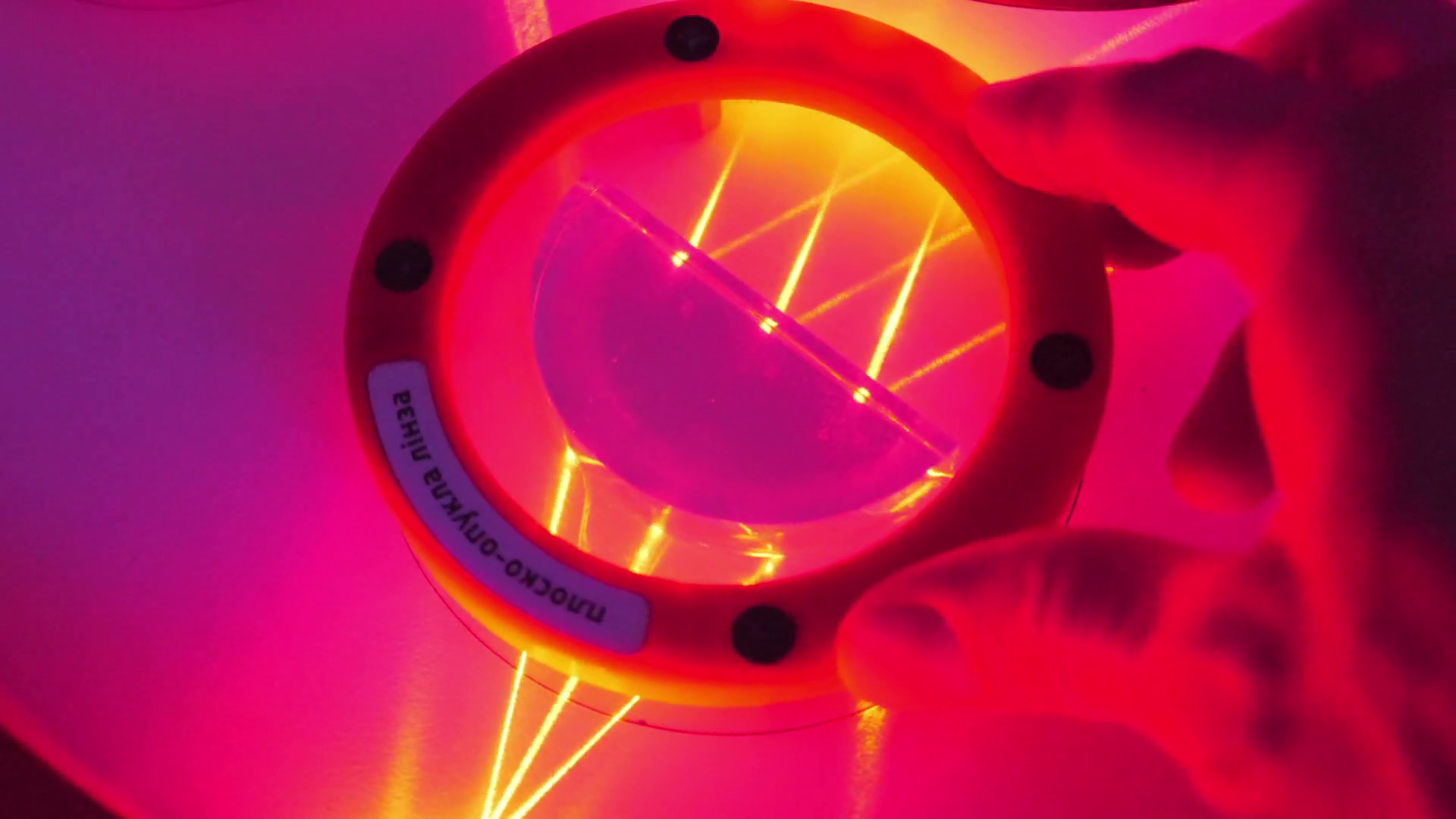 Reflection Refraction Of Laser Beams From Stock Footage SBV-349317735 ...