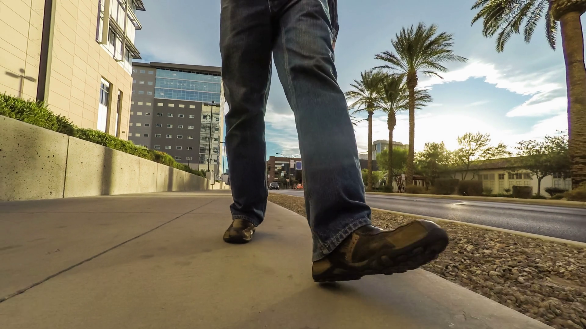 Conceptual Clip Of Man Walking Forward Rest Stock Footage SBV-310103329 ...