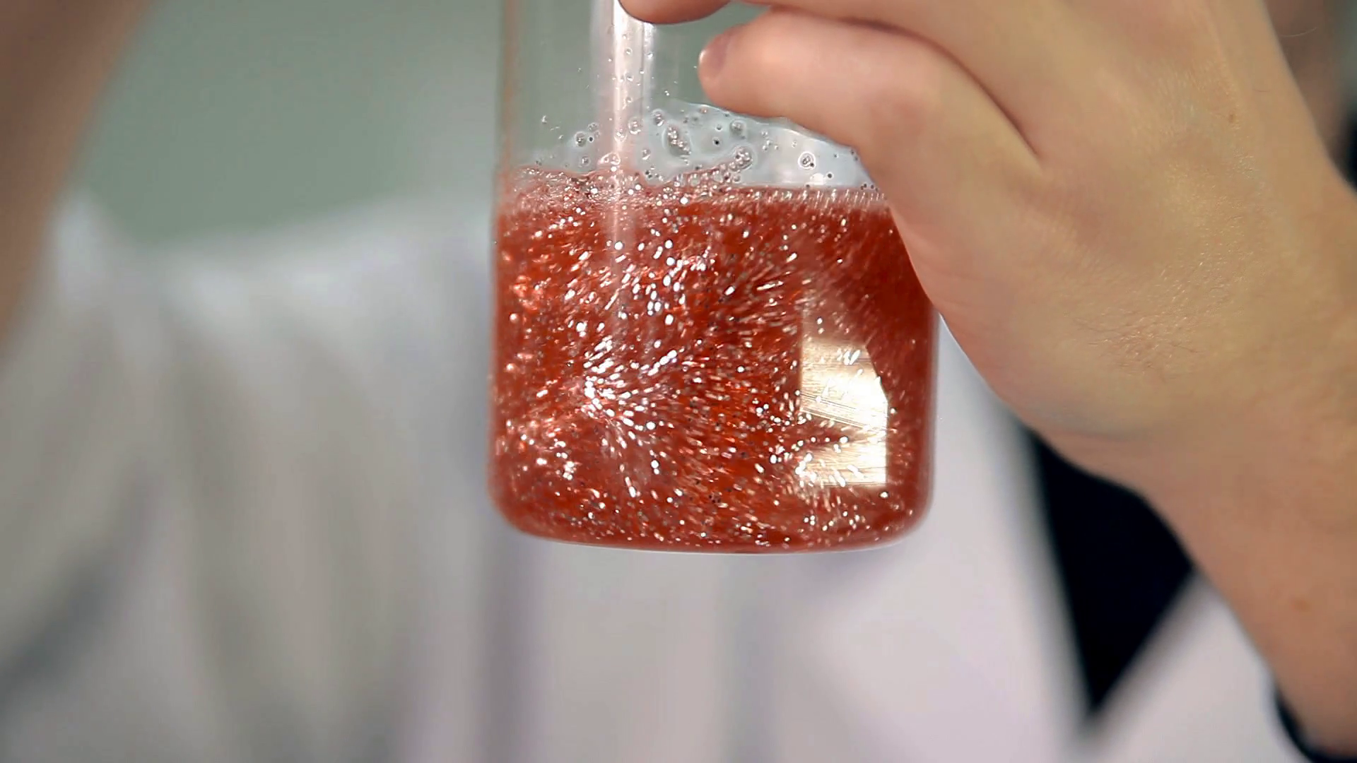 Laboratory Technician Mixing Ingredients Stock Footage SBV-305907106 ...