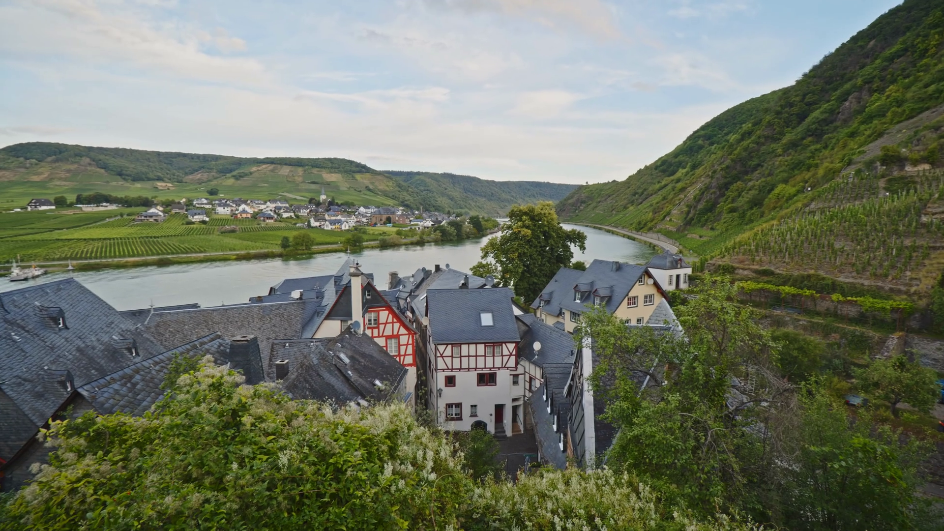 Beilstein Germany - August 17 2020: View Of Stock Footage SBV-347651071 ...