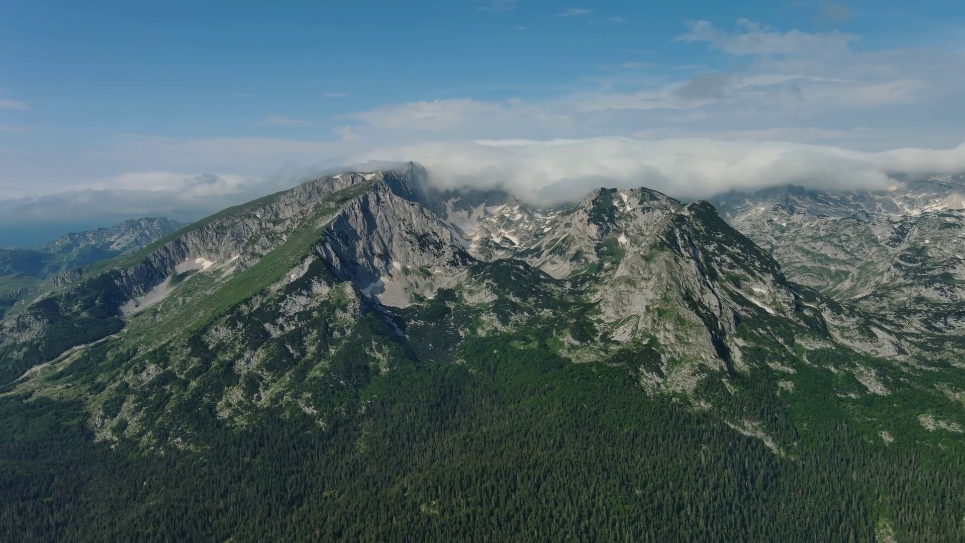 Panorama View From Heights To Mountains Stock Footage SBV-351735555 ...