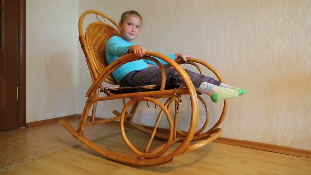 Old Rocking Chair | People stock footage - Storyblocks