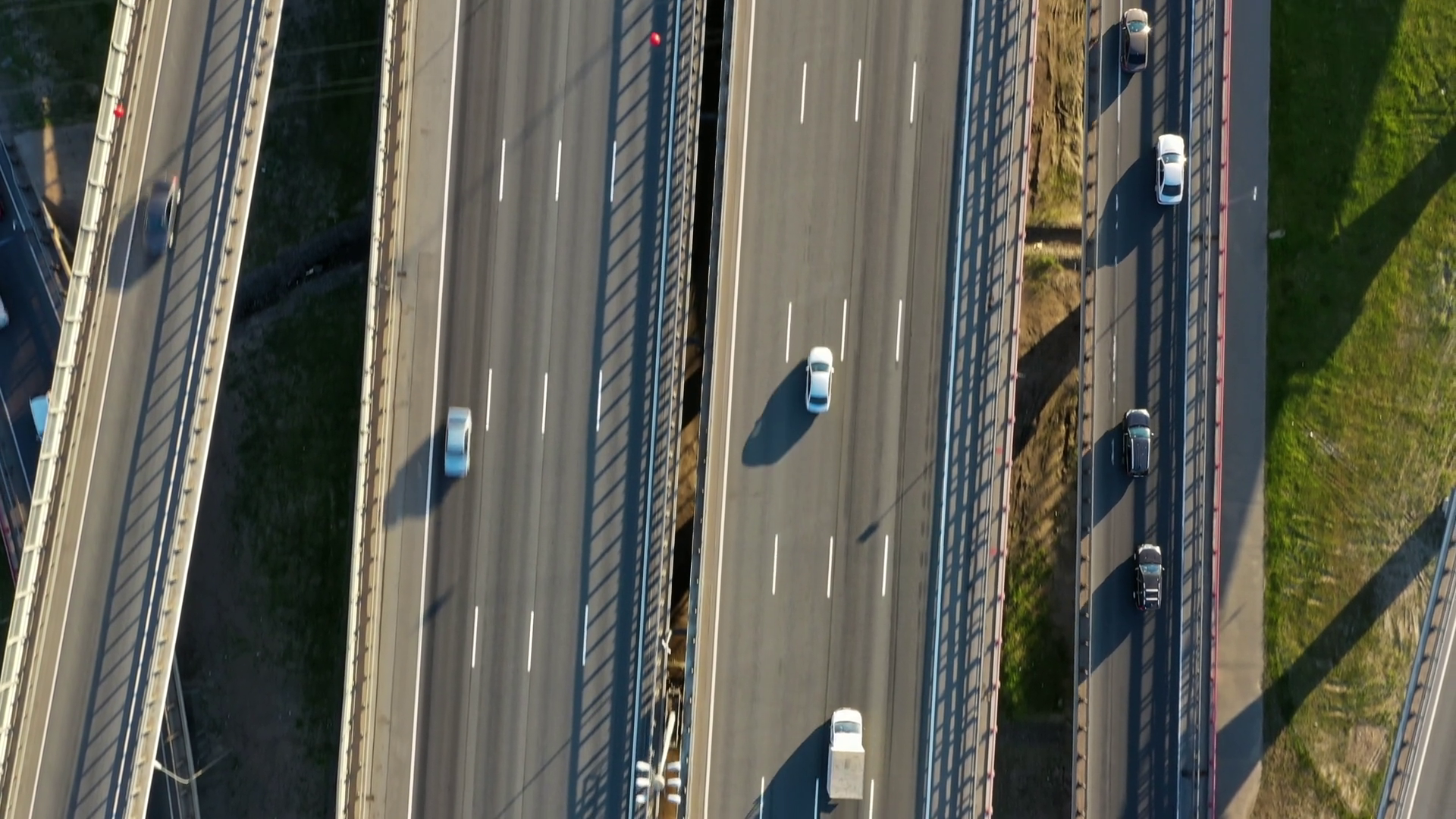 Aerial Top View Of Lot Of Cars On Modern Stock Footage SBV-348859089 ...