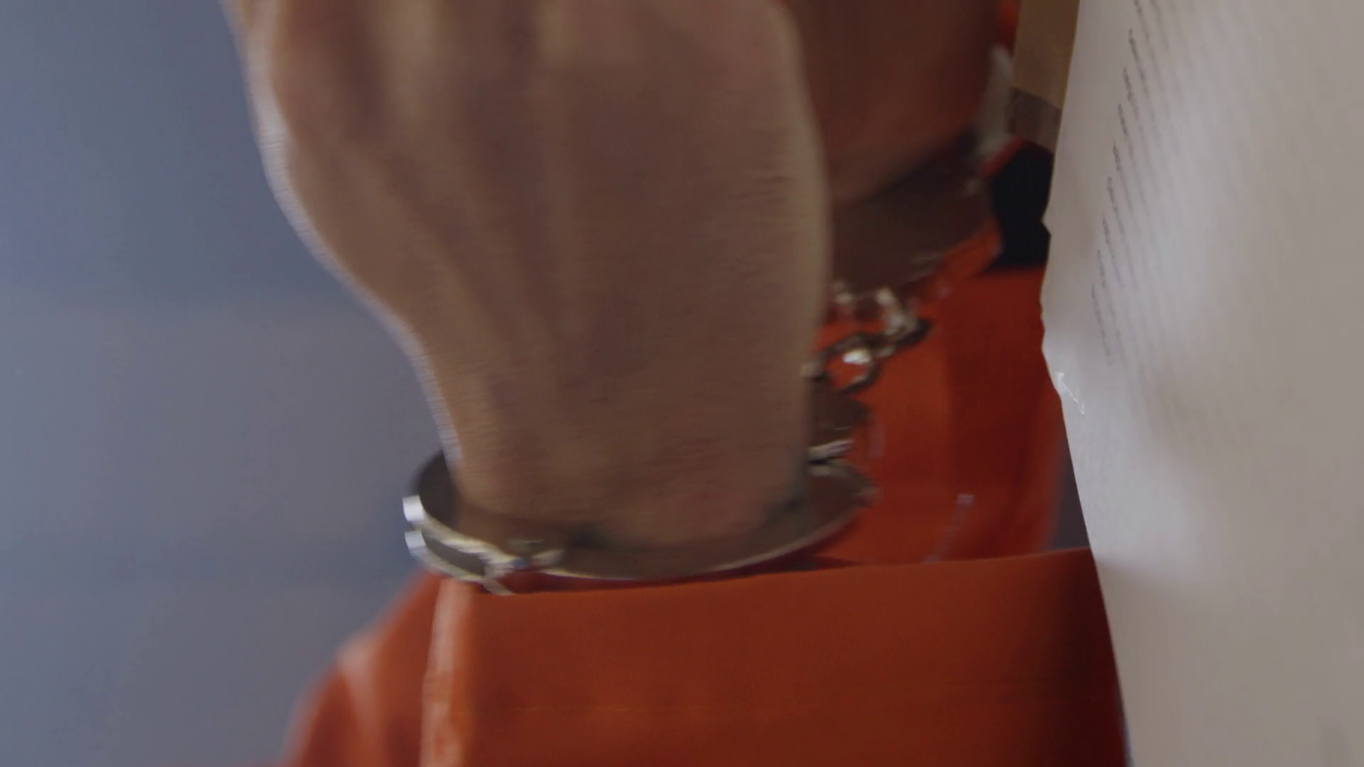 Inmate In Court Upset In Handcuffs Stock Footage SBV-349351580 ...