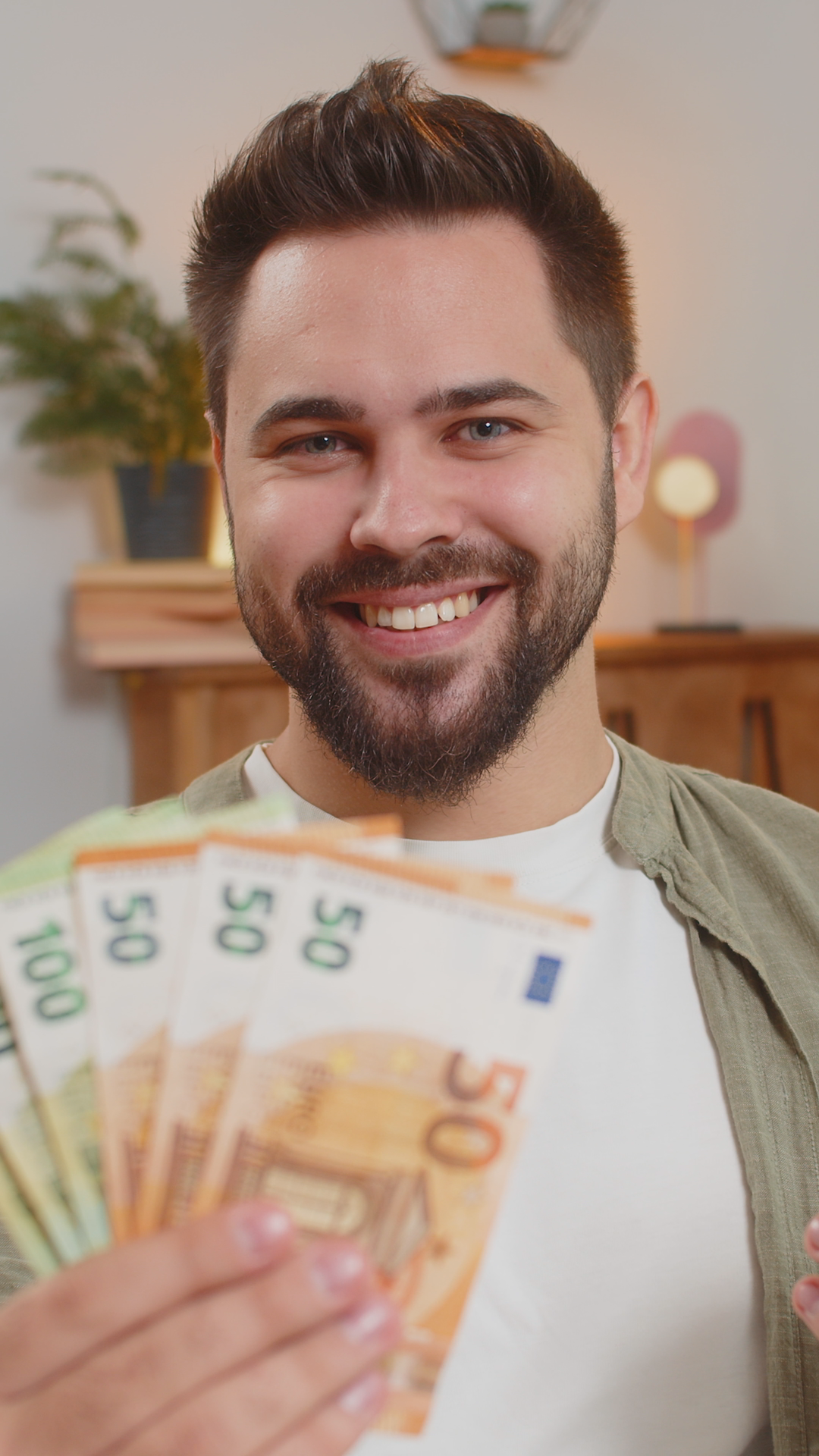 Successful Rich Young Caucasian Man Holding Stock Footage SBV-353174488 ...