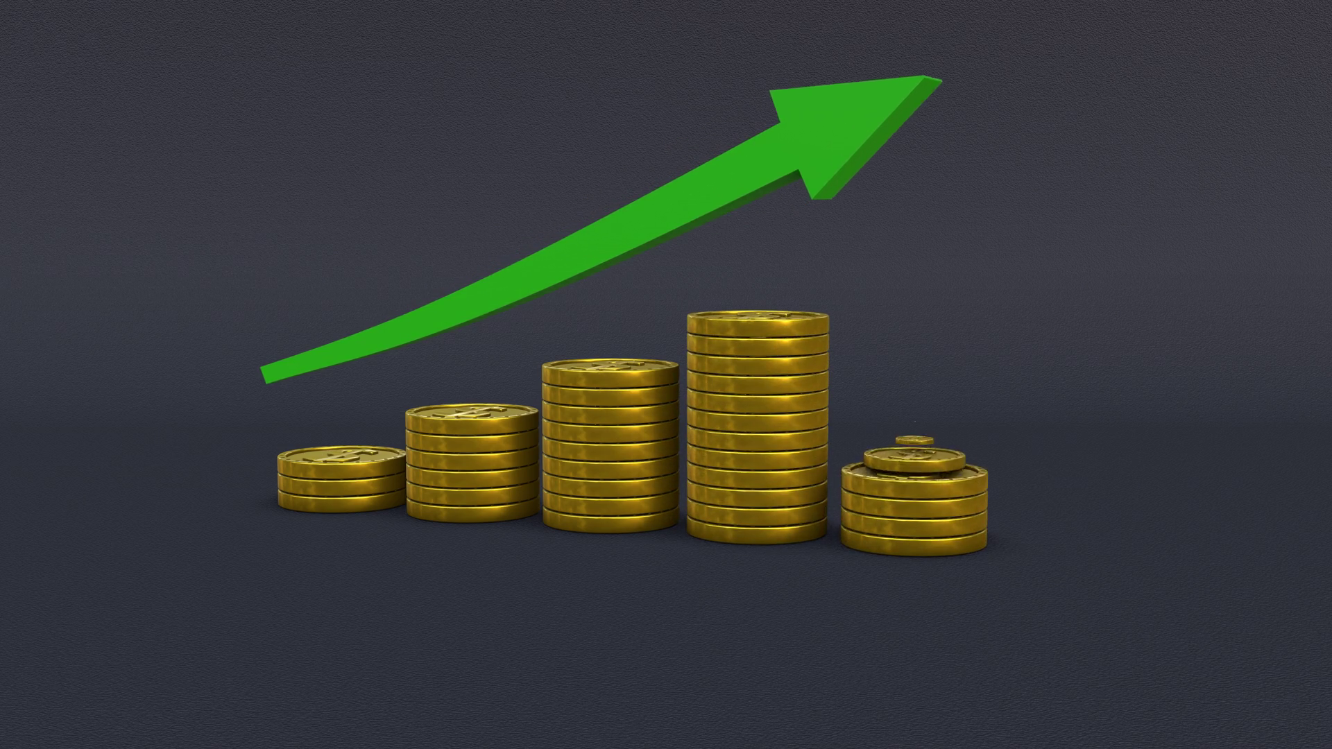 Financial Increase Animation Business Stock Motion Graphics SBV ...