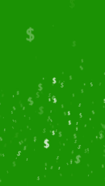 Money Raining Green Screen Stock Footage: Royalty-Free Video Clips ...