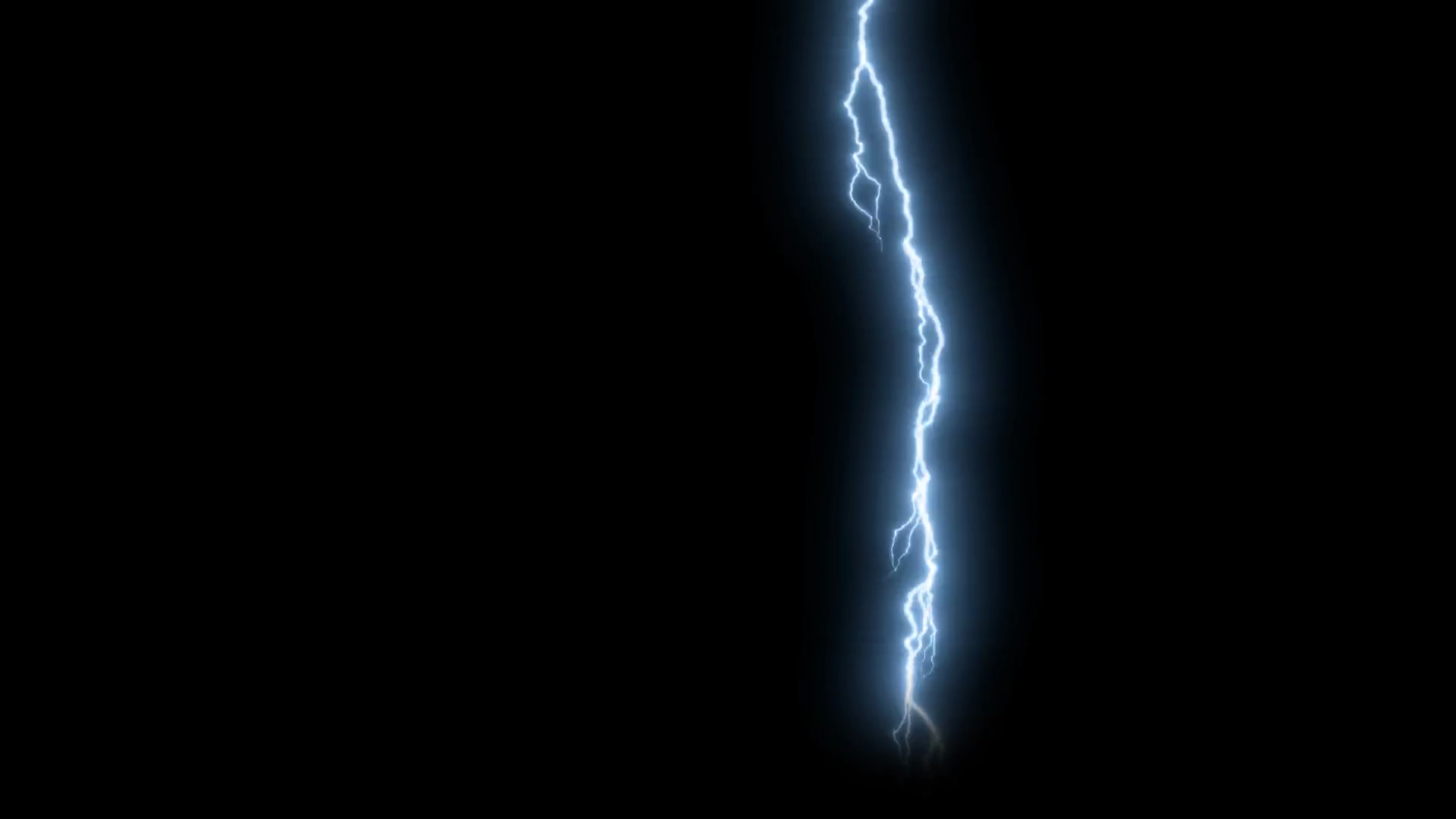 Blue Lightning Thunderbolt Animation Full Hd Stock Motion Graphics SBV ...