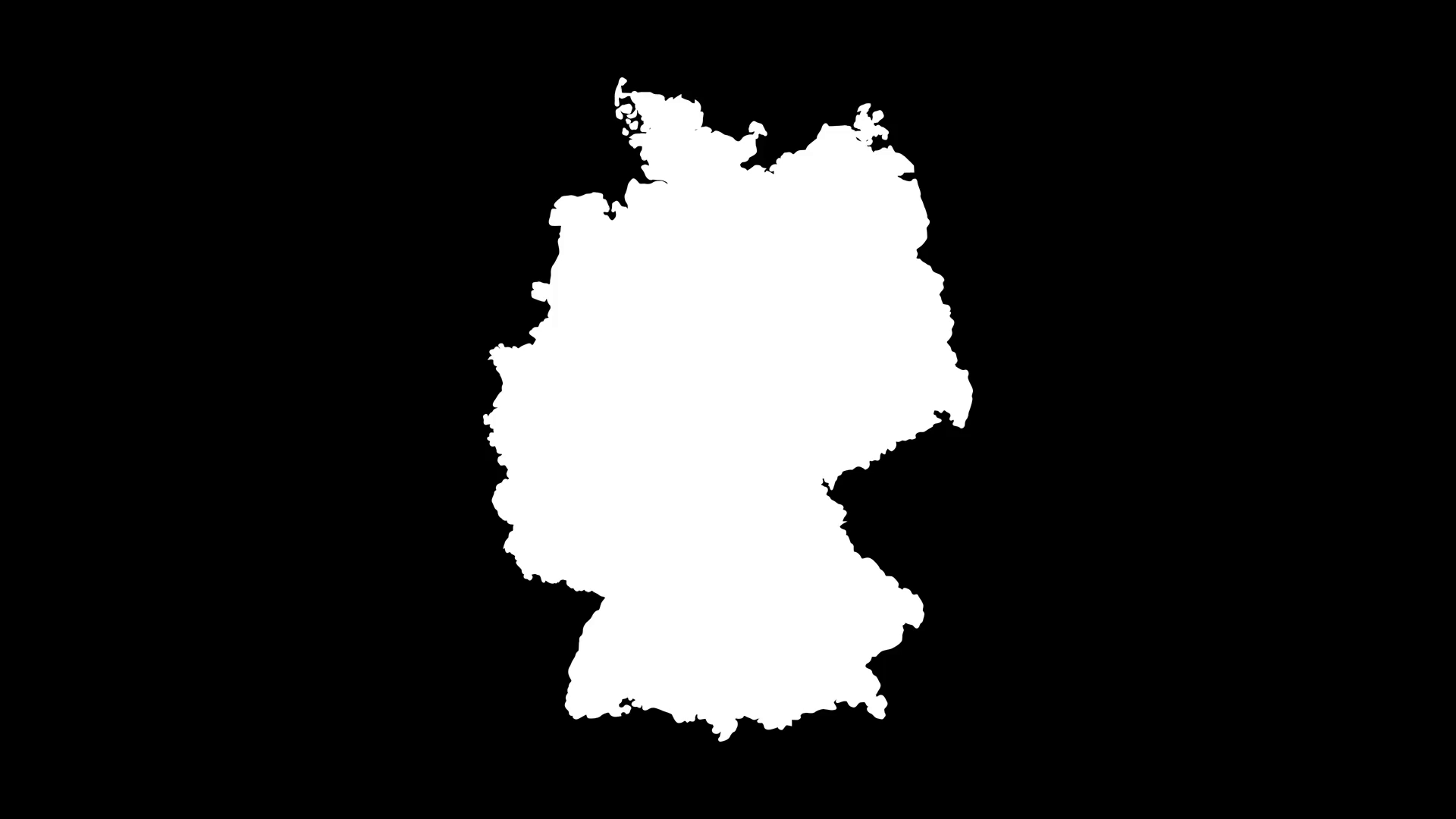 Germany Map Animation Of With Single Line Stock Motion Graphics SBV ...