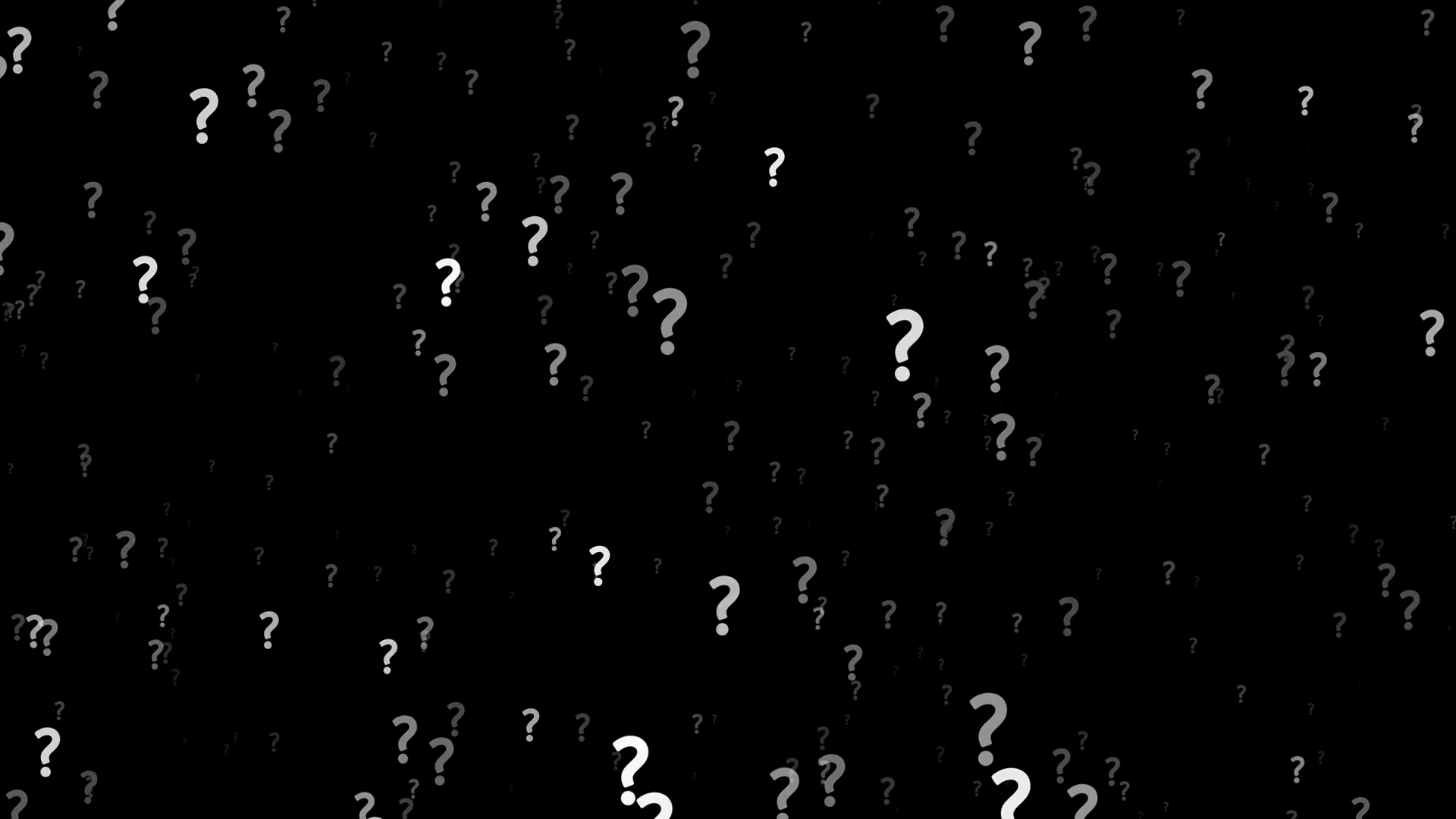 Question Mark Background Animation With Stock Motion Graphics SBV ...