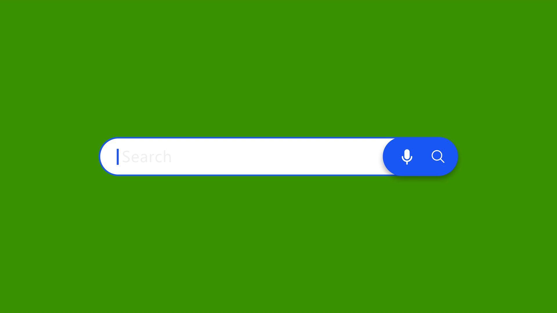 Animation Of Searching Bar On Green Stock Motion Graphics SBV-352258885 ...