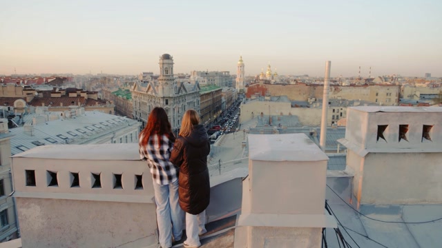 Rooftop Sightseeing Stock Footage: Royalty-Free Video Clips - Storyblocks