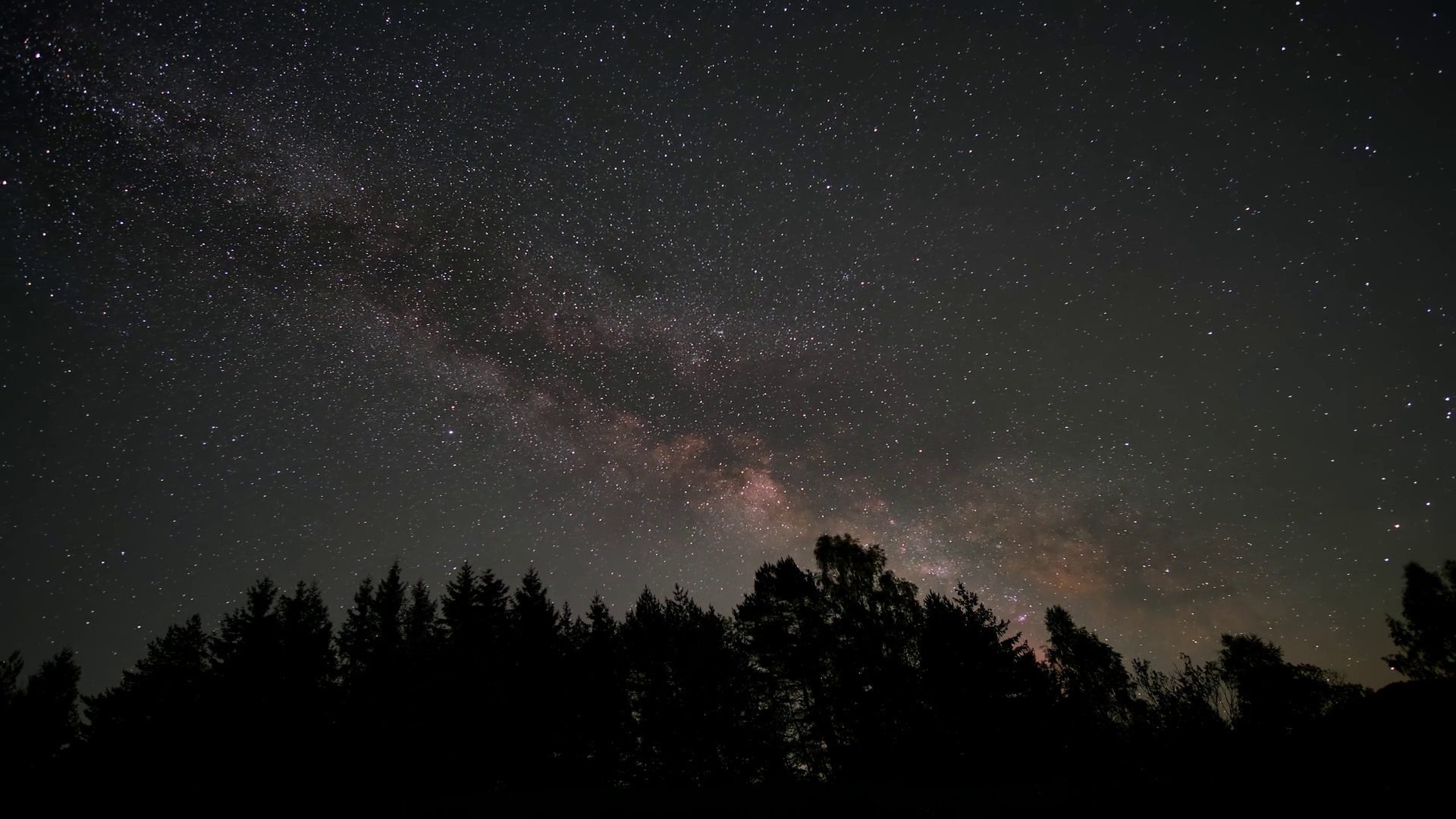 Time Lapse Of Stars Including Milky Way Move Stock Footage SBV ...