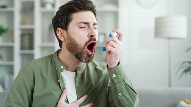 People Using Inhalers2c Stock Footage: Royalty-Free Video Clips ...