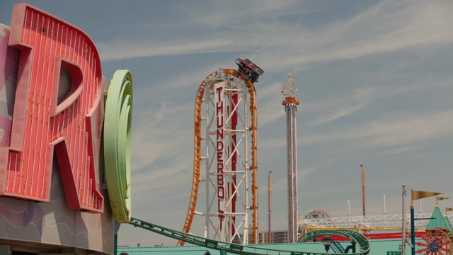 Slingshot Carnival Ride Stock Footage: Royalty-Free Video Clips ...