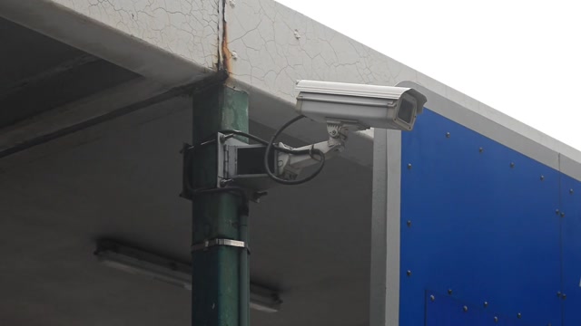 Indian Street Garbage Bin Overflow Cctv Camera Stock Footage: Royalty ...