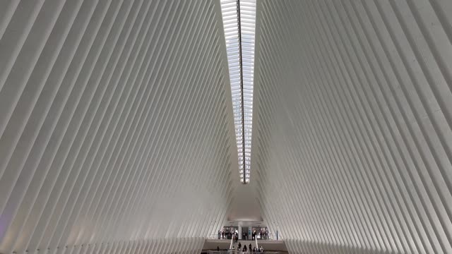 Oculus Transportation Hub Stock Footage: Royalty-Free Video Clips ...