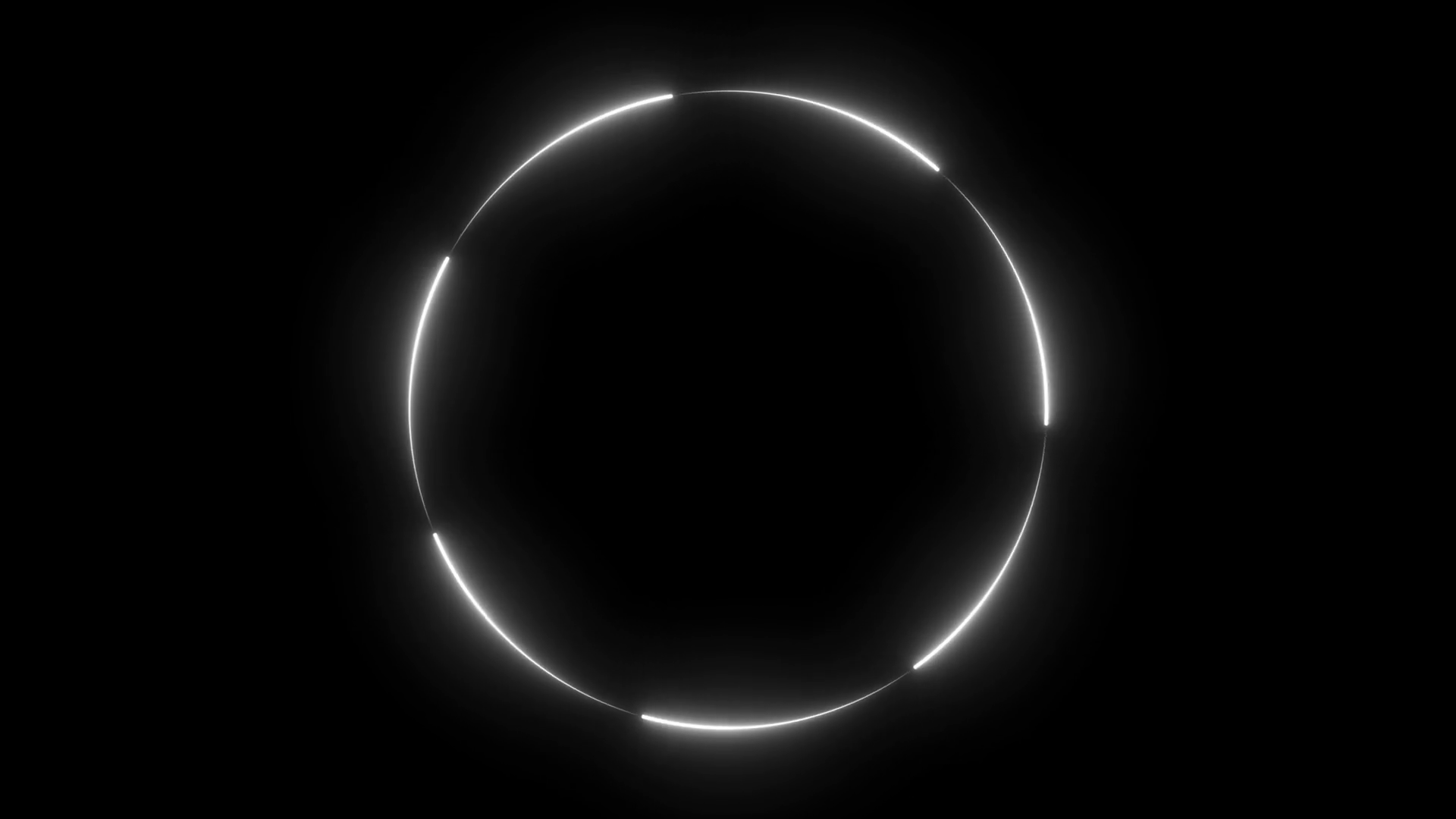 White Rounded Ring Overlay Animation Stock Motion Graphics SBV ...