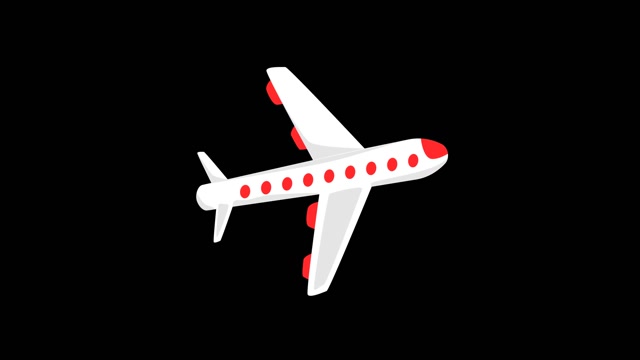 Plane Flying Map Animation Stock Footage: Royalty-Free Video Clips ...