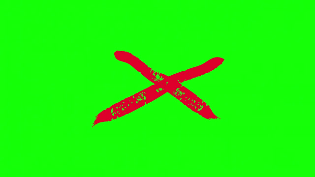 Wrong Sign Greenscreen Stock Footage: Royalty-Free Video Clips ...
