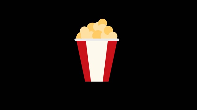 Popcorn Box Animation Stock Footage: Royalty-Free Video Clips - Storyblocks