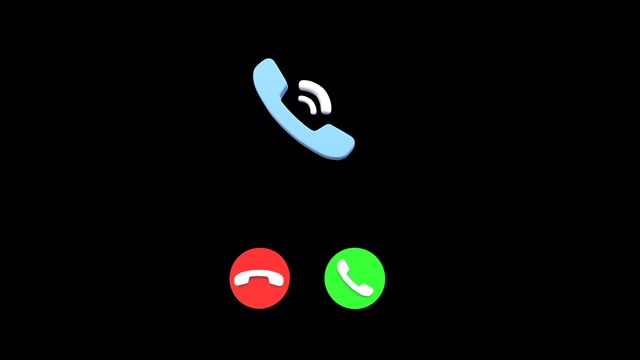 Phone Call Animation Stock Footage: Royalty-Free Video Clips - Storyblocks