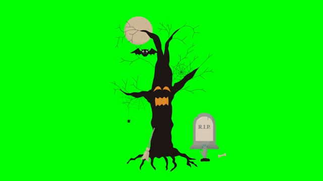 Haunted Tree Stock Footage: Royalty-Free Video Clips - Storyblocks