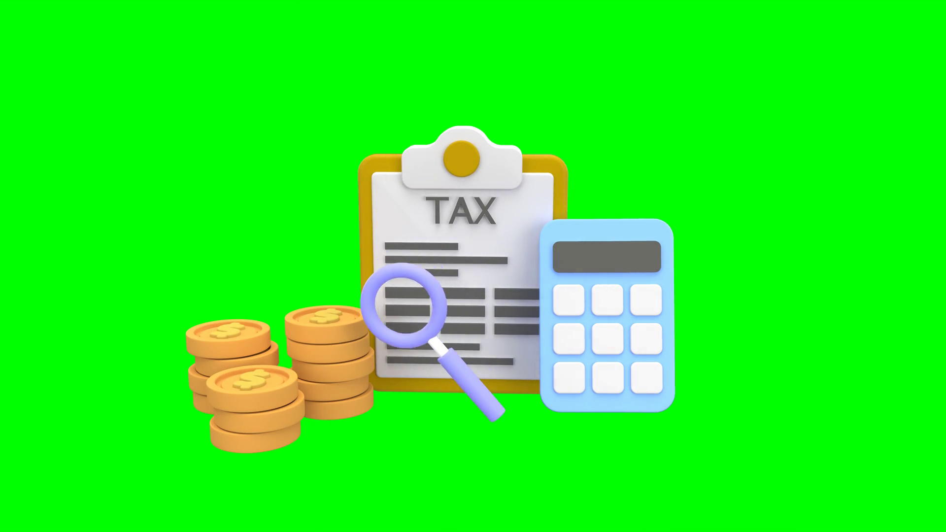 3d Animation Of Tax Documentation With Stock Footage SBV-352829951 ...