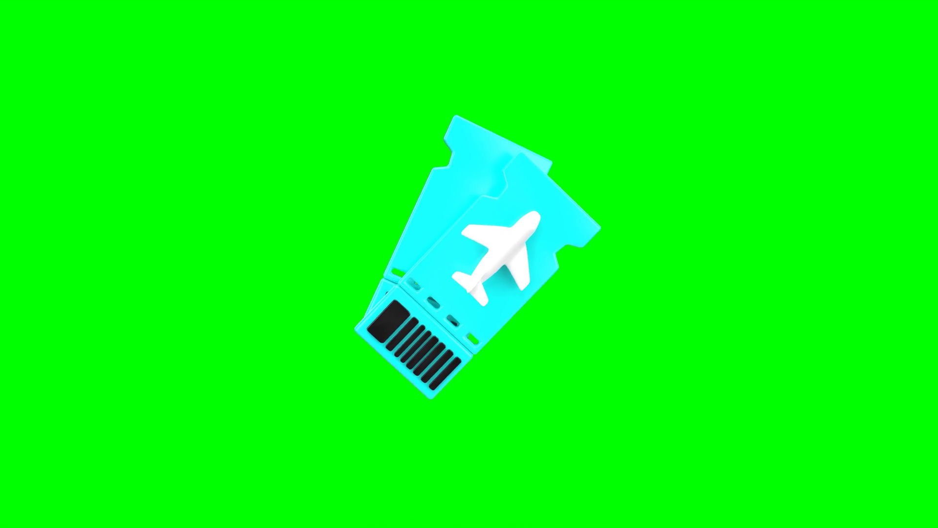 3d Airplane Boarding Pass Animation Stock Footage SBV-352831492 ...
