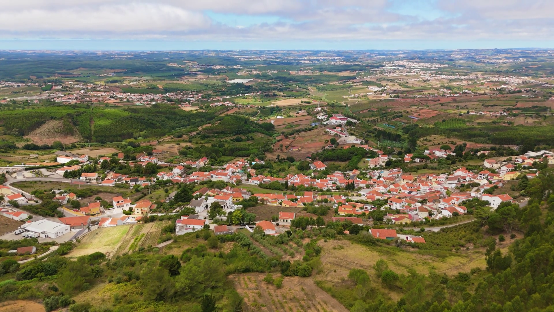 Portuguese Village Landscape Of Portugal Stock Footage SBV-349220972 ...