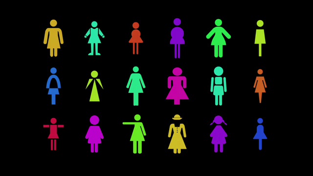 Bathroom Gender Signs Stock Footage: Royalty-Free Video Clips - Storyblocks