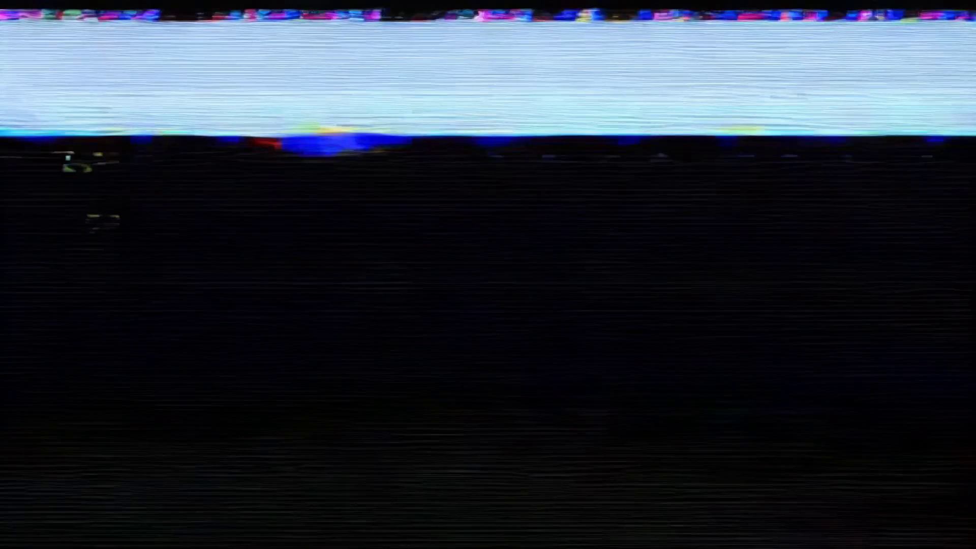 Darkness Envelops Obscuring View Signal Lost Stock Footage SBV ...