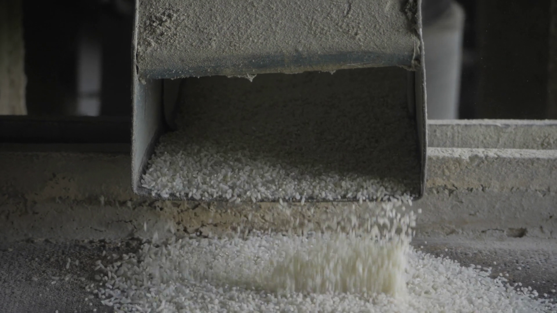 Unraveling Secrets Of Rice Milling - Closer Stock Footage SBV-353489946 ...