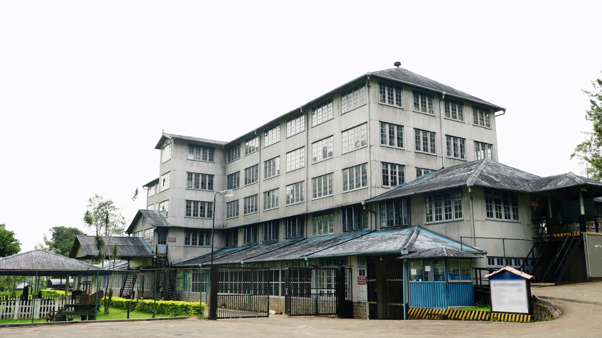 Vintage Tea Factory Building With Multiple Stock Footage SBV-349009869 ...