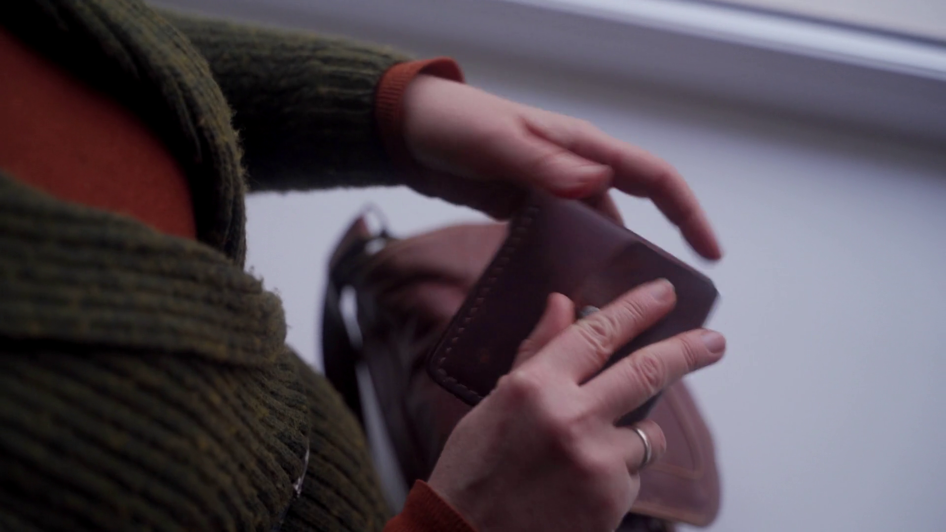 Distressed Woman Finds Empty Wallet Despair Stock Footage SBV-348996978 ...