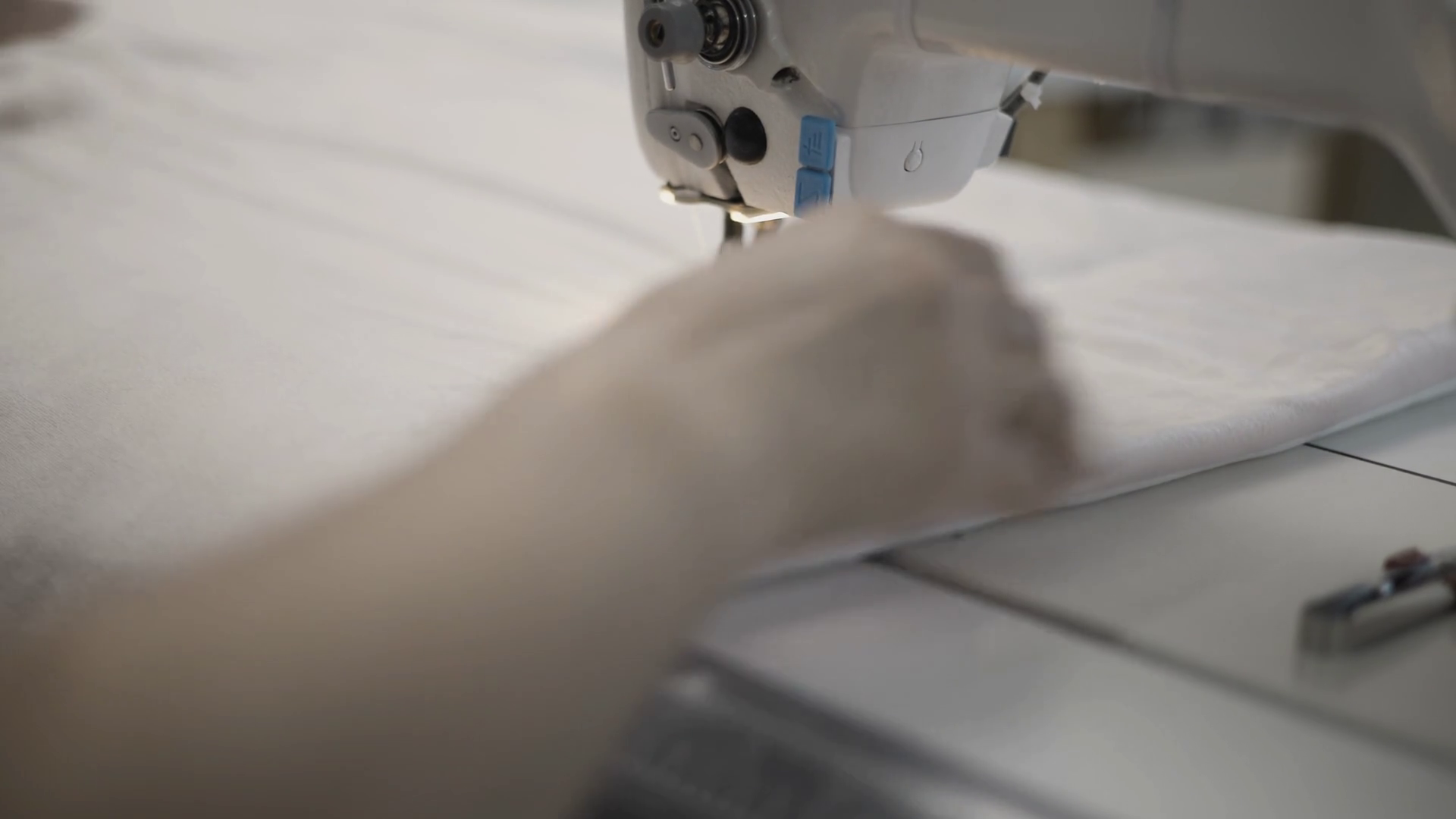 Capturing Detailed Shot Of Sewing Machine Stock Footage SBV-349071936 ...