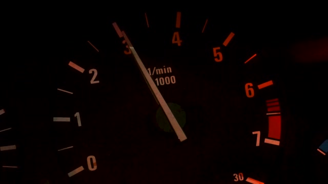 Car Speedometer Accelerating Speed Stock Footage: Royalty-Free Video ...
