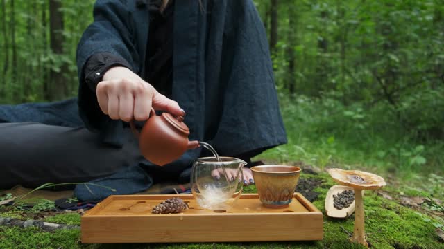 Man Making Tea Stock Footage: Royalty-Free Video Clips - Storyblocks
