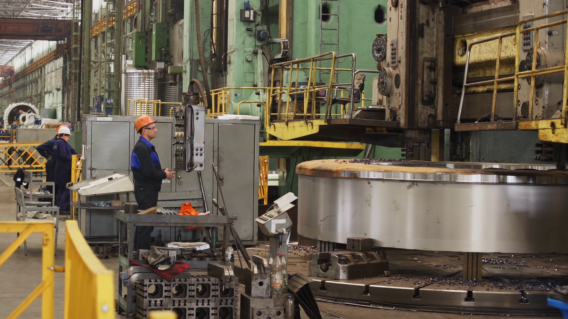 Industrial Manufacturing Process Showing Stock Footage SBV-352237320 ...