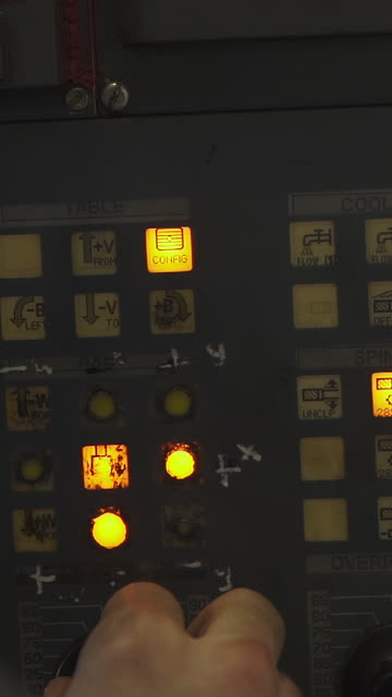 Dark Control Panel Stock Footage: Royalty-Free Video Clips - Storyblocks